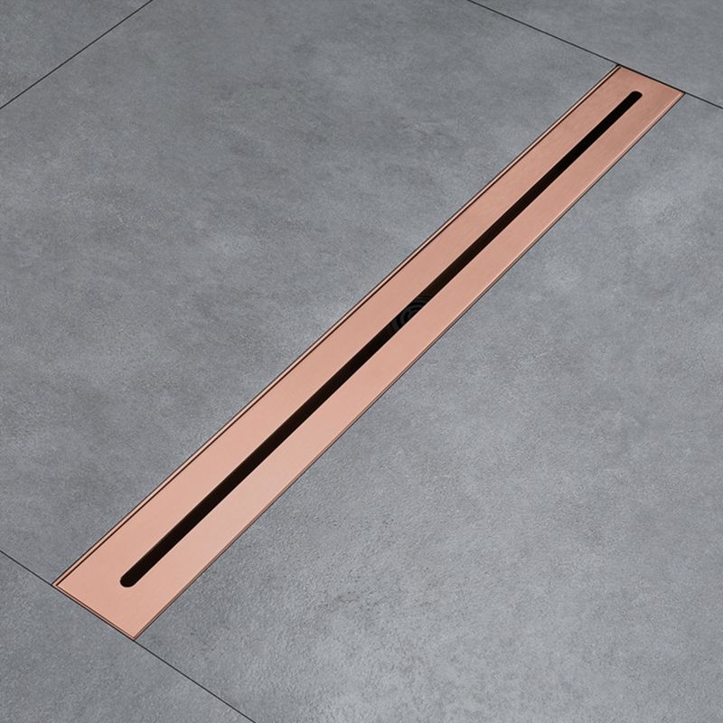 DIKALAN Hidden Linear Shower Drain Bathroom Floor Drain Tile Insert Floor Stainless Steel 304 600 Cm Drain